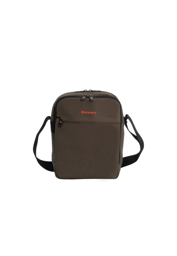Shoulder bag with flap khaki (Geyser)